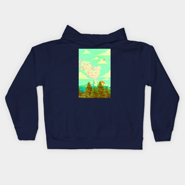 MT LOVE Kids Hoodie by Showdeer